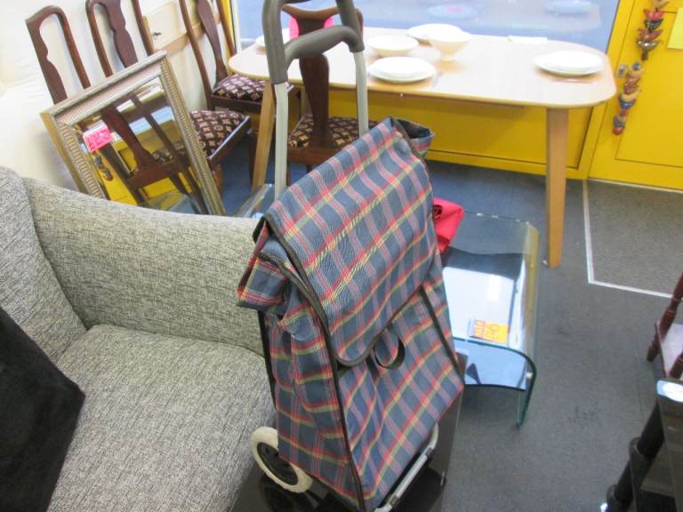 AS NEW - SHOPPING TROLLEY at HAVEN TRUST CHARITY SHOP