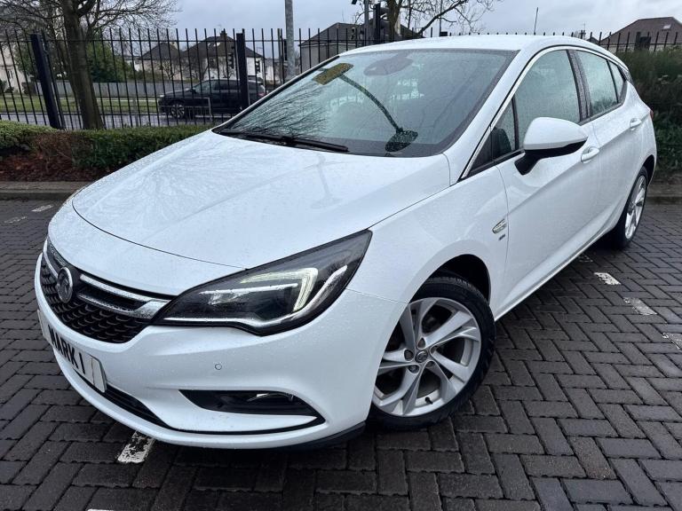 2017 Vauxhall Astra 1.4T 16V 125 Design 5dr HATCHBACK Petrol Manual
