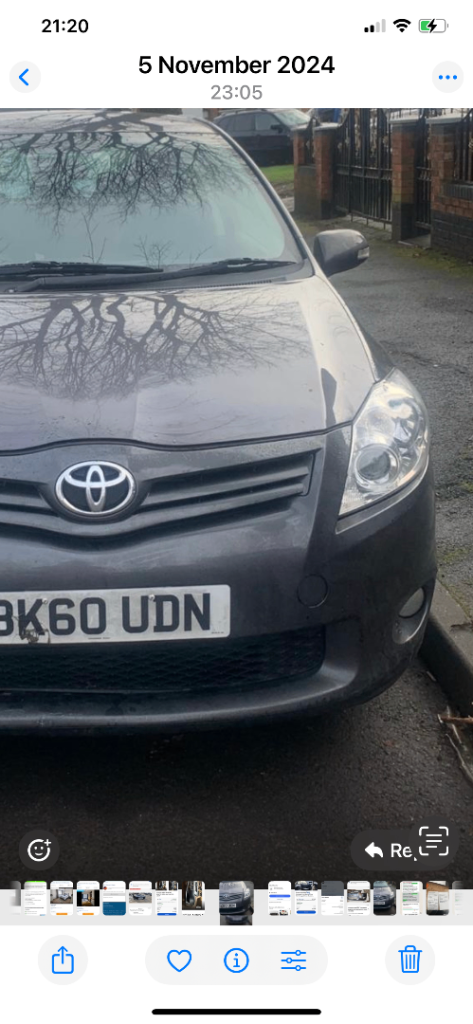 Toyota, AURIS, Hatchback, 2010, Manual, 1329 (cc), 5 doors