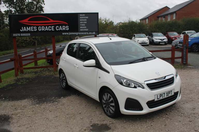 2017 Peugeot 108 1.0 Active Hatchback Petrol Manual