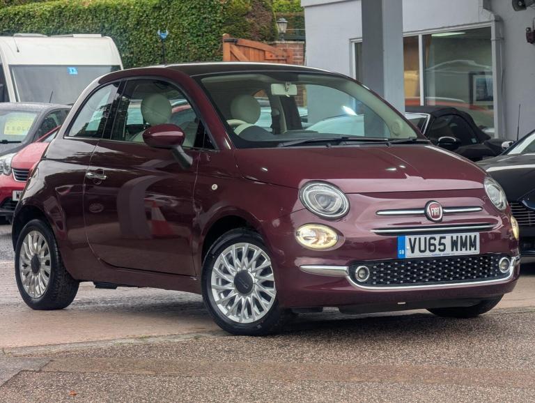 2015 Fiat 500 1.2 Lounge Euro 6 (s/s) 3dr HATCHBACK Petrol Manual