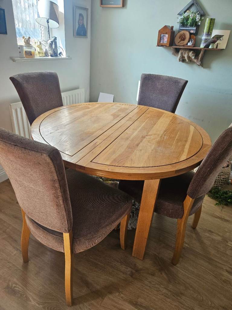 Table and chairs