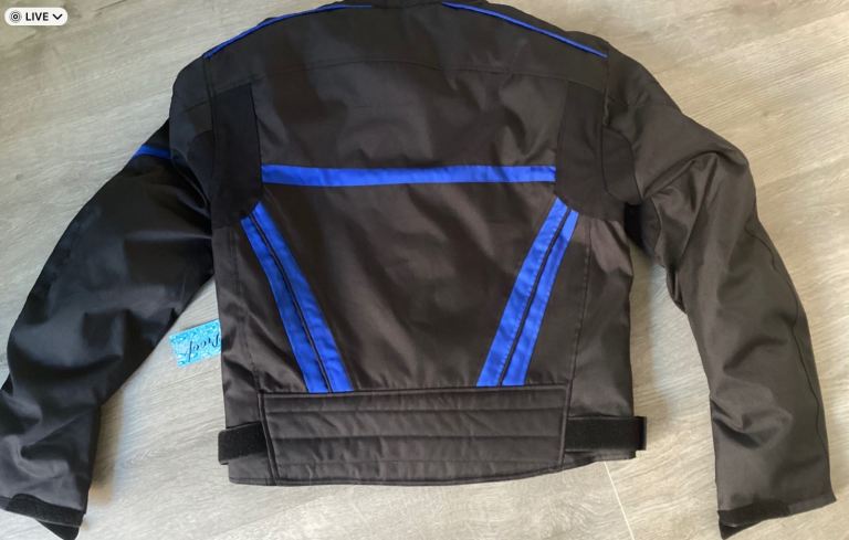 Ladies Size Large, Milano Motorcycle Jacket.