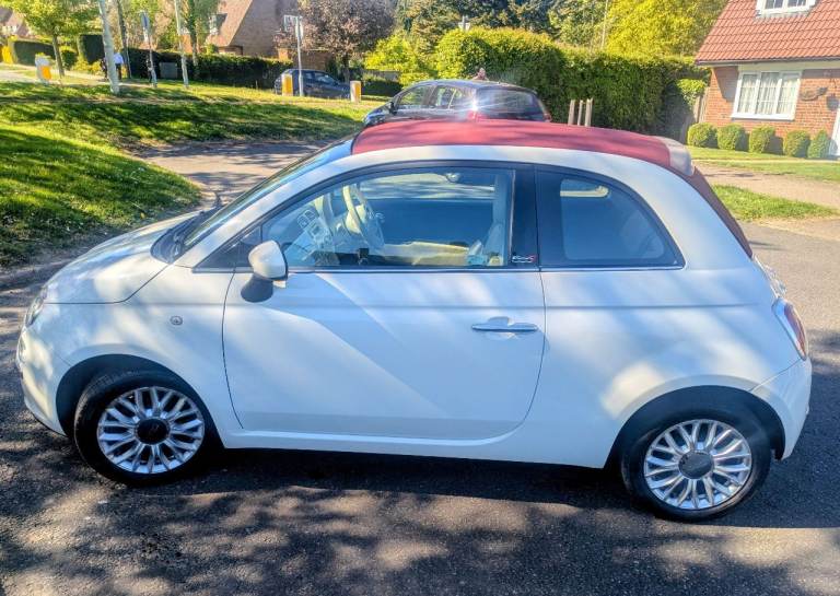 Fiat 500c Convertible Lounge, low mileage, great condition 