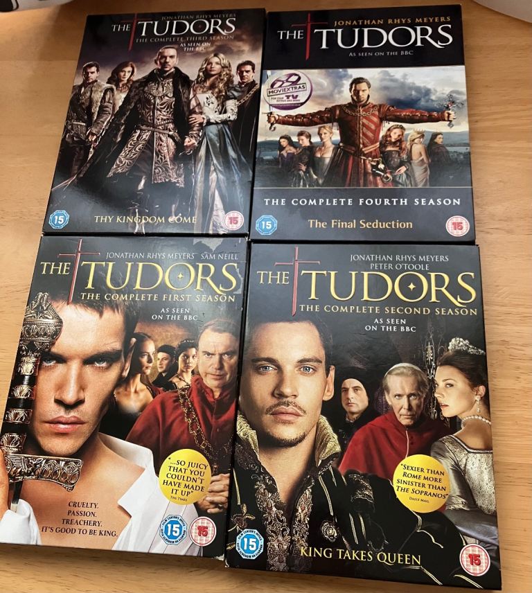 The Tudors Complete Series 1-4 DVD Set