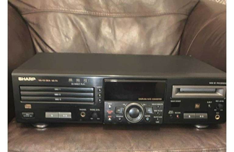 Sharps Mdr3 Cd Minidisc deck 