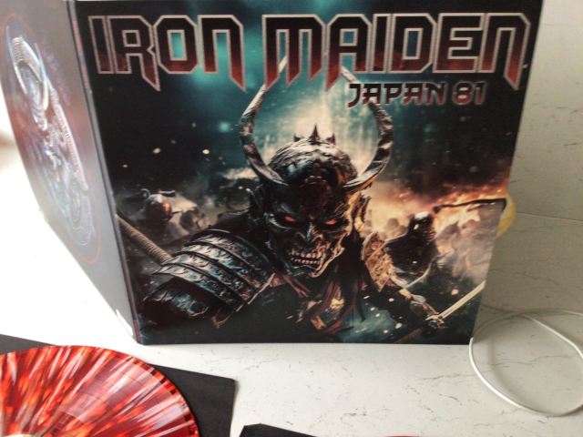 Iron Maiden 'Japan 81' Vinyl Record – Red Splatter,rand new | in