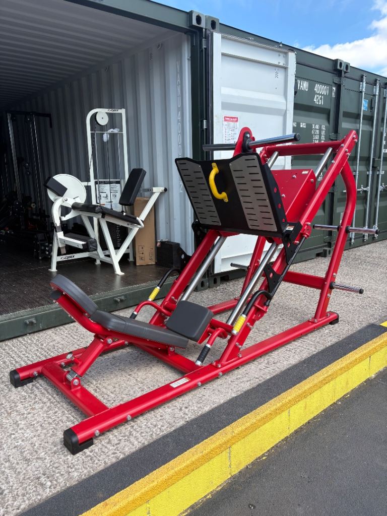 Exigo commercial plate loaded 45 degree leg press RRP: £3594.00