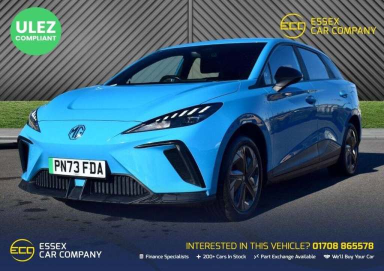 2023 MG MG4 64kWh SE Long Range Hatchback 5dr Electric Auto (203 ps) Hatchback ELECTRIC Automatic