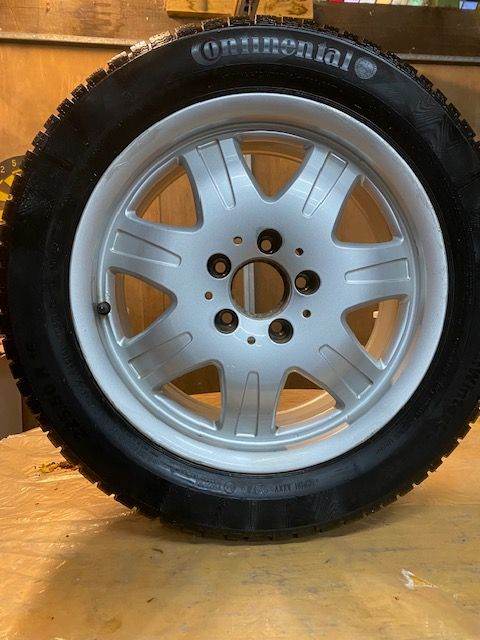 Mercedes SLK Winter tyres on SLK Alloys