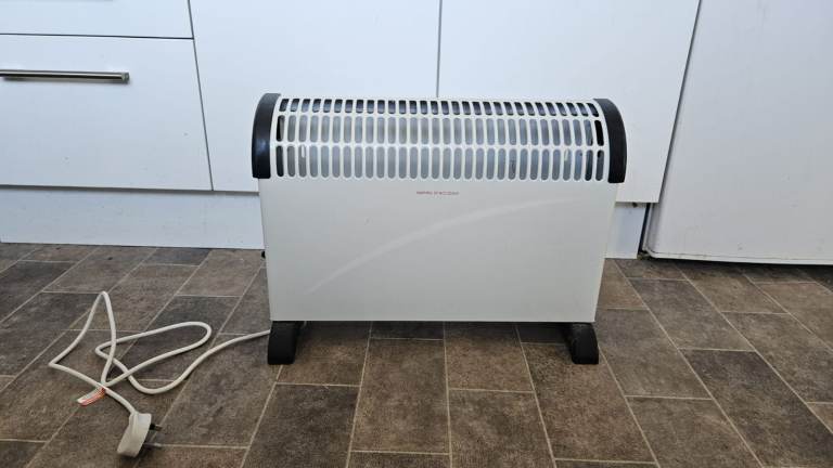 Portable Electric Heater with Adjustable Thermostat