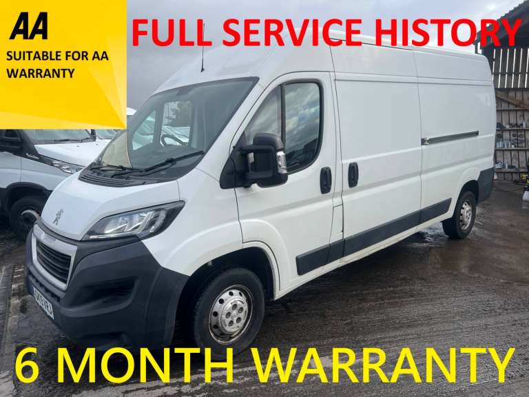 2019 Peugeot Boxer 2.0 BlueHDi H2 Professional Van 130ps PANEL VAN Diesel Manual