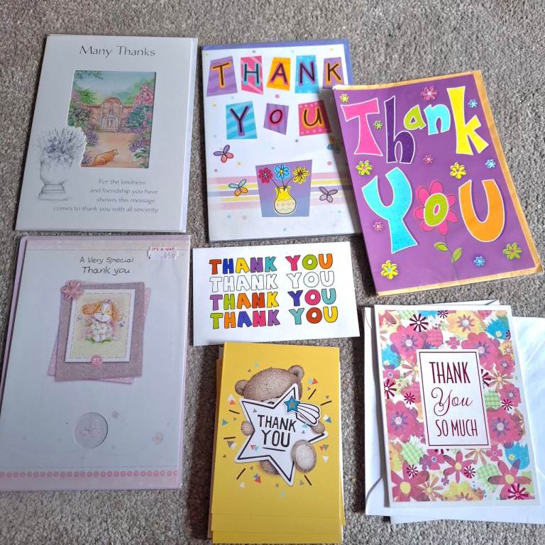 Lot of Thank You Cards