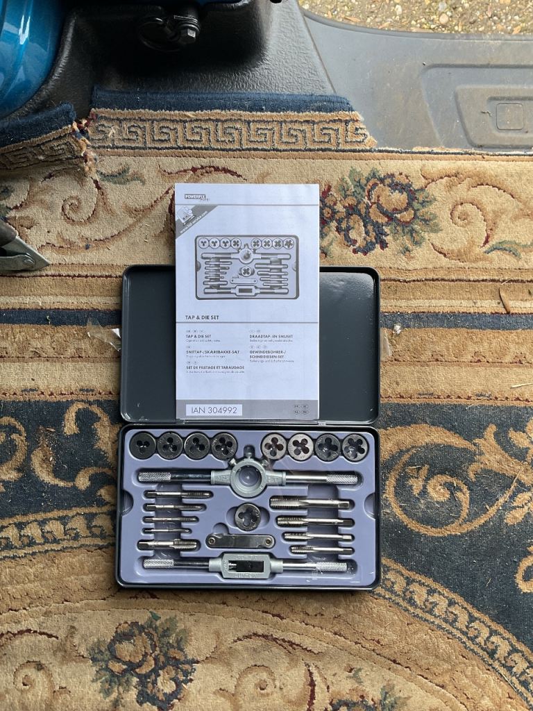 Brand New Powerfile Tap & Dye Set