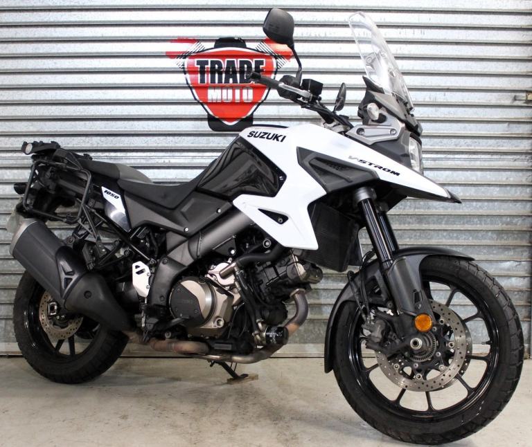 2021 21 SUZUKI DL 1050 ABS RQ M0 V-STROM TRADE SALE VSTROM HPI CLEAR 15K WHITE