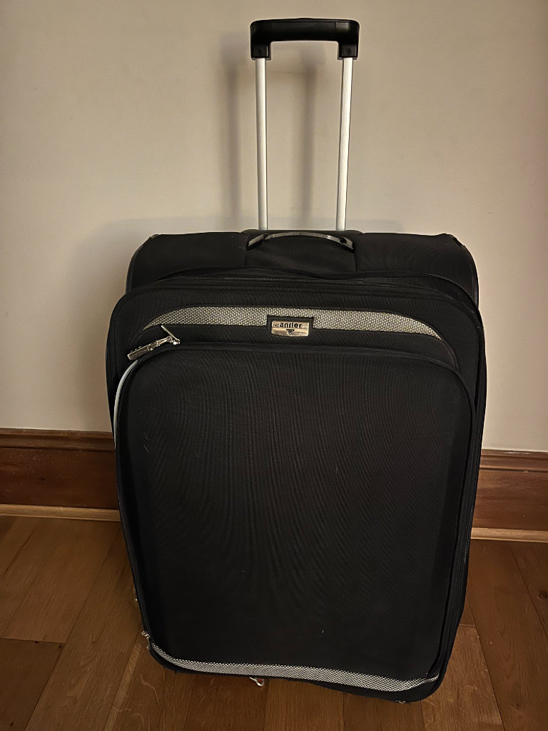 Set of Three Antler Suitcases (Black)