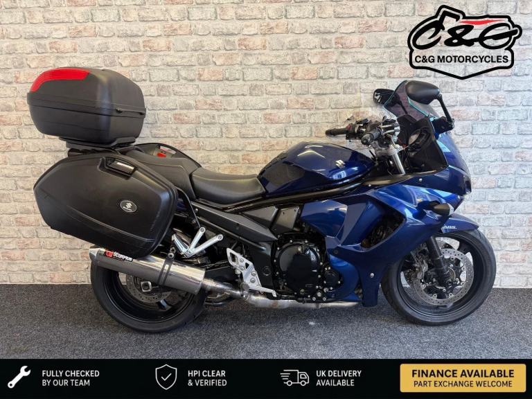 2010 Suzuki GSX1250 fa - 24k miles - long mot - Luggage 