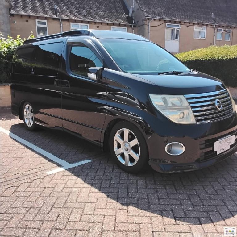 Nissan Elgrand auto, 2.5, 4 seat, 4 berth Campervan  - Bargain for quick sale!