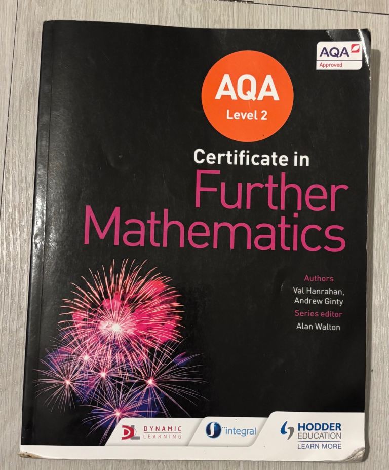 aqq level 2 further mathematics textbook