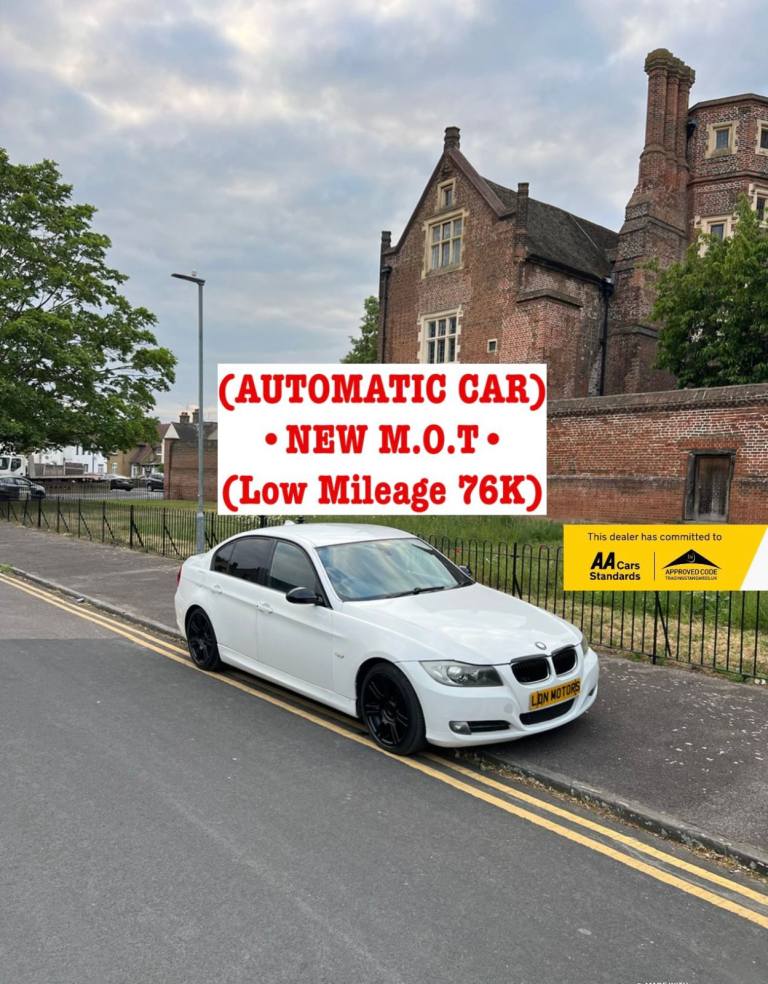 (AUTOMATIC)—2008 BMW 325i M SPORT Series 2.5 (PETROL) Saloon-(ULEZ)-(NEW M.O.T)-(LOW MILEAGE 76K)