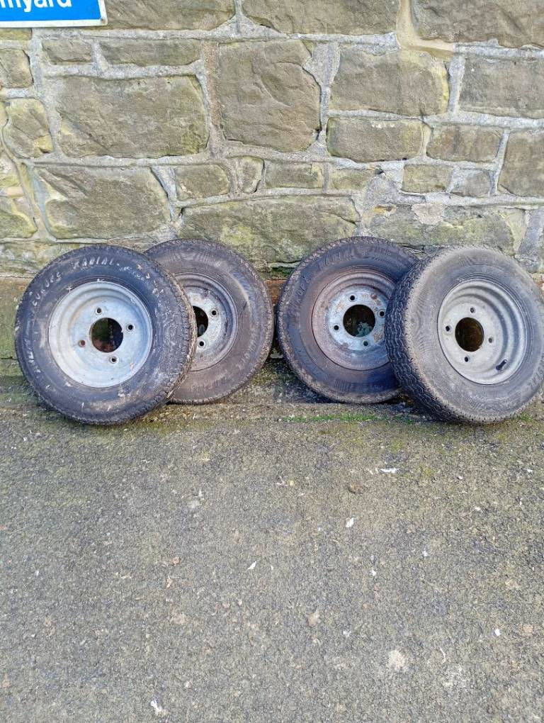 145 R 10 Trailer Wheels and tyres 