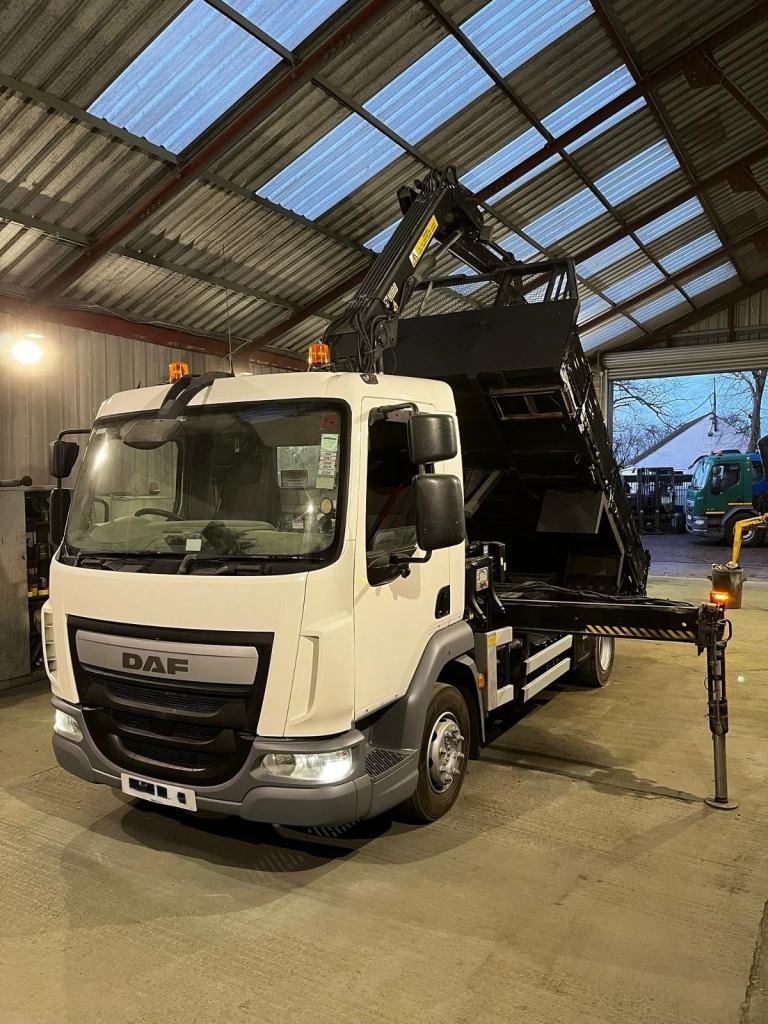 2015 DAF LF 55.210 12TON TIPPER/HIAB CRANE