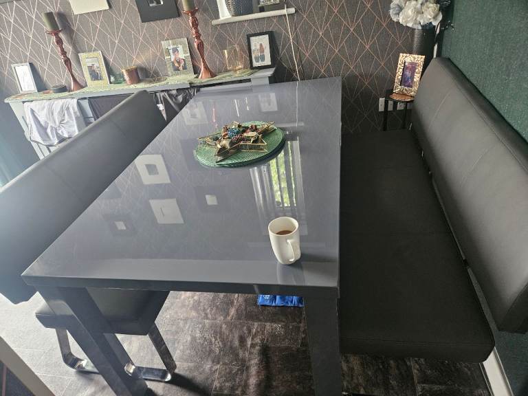 Bench dining set 