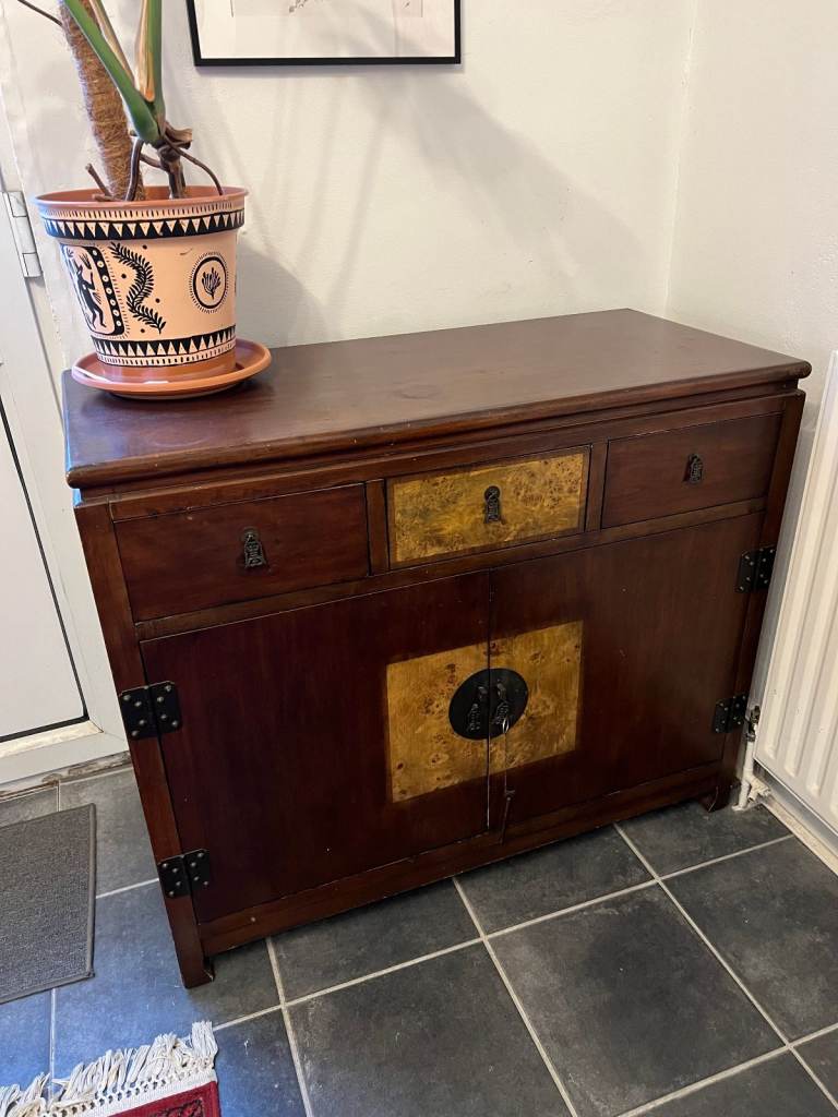 image for Vintage living room buffet cabinet £65 ono