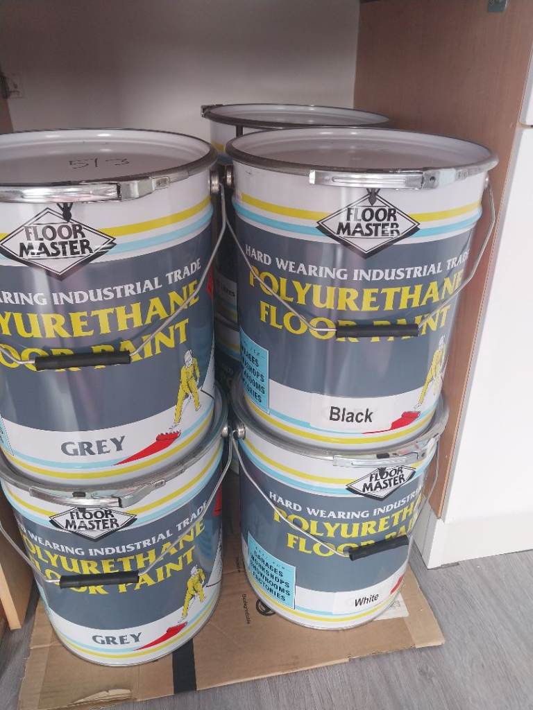 Polyurethane floor paint 