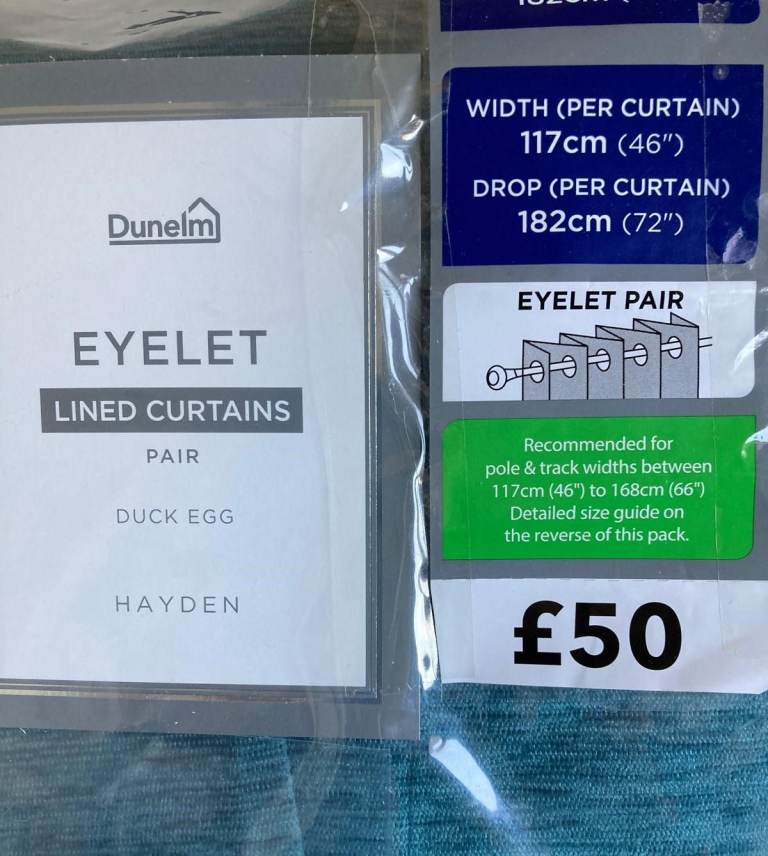 Curtains - eyelet style