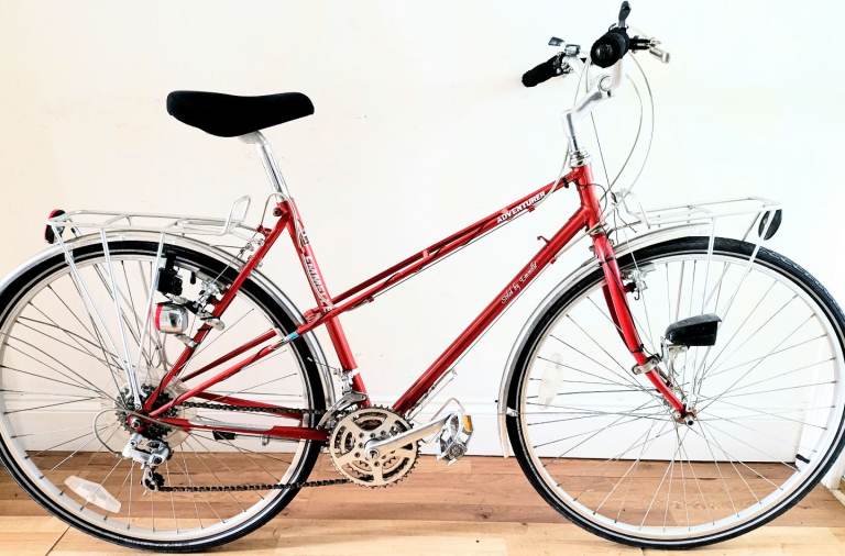 image for EMMELLE Adventurer Ladies Mixte Vintage Steel Touring Bicycle Dawes Galaxy SERVICED GUARANTEED 