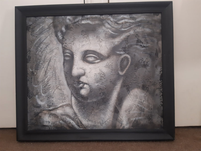 Always lovely versatile black framed print, picture, painting