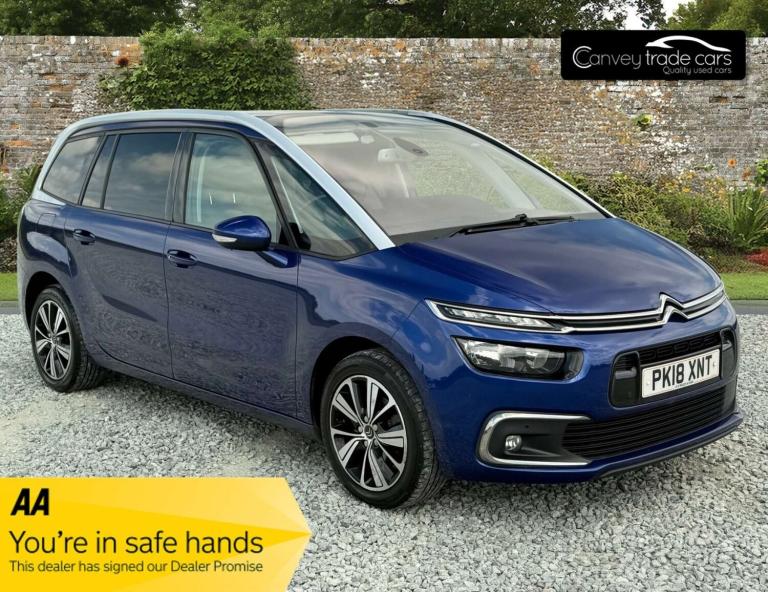 2018 Citroen C4 Picasso 1.6 C4 Grand Picasso Flair Blue HDi S/S 5dr MPV Diesel Manual