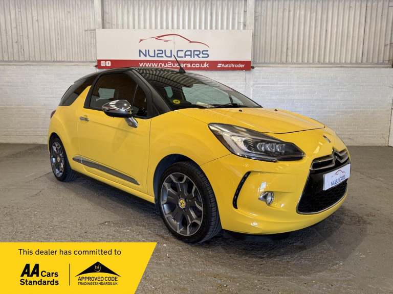2017 DS Automobiles DS 3 Cabrio 1.6 THP DSport Cabriolet Euro 6 (s/s) 2dr CONVERTIBLE Petrol Manual