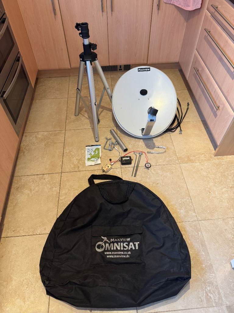 Portable Satellite Dish - Maxview Omnisat Caravan Camping equipment