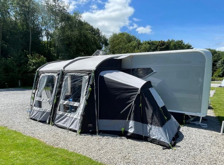 Caravan awning and annexe
