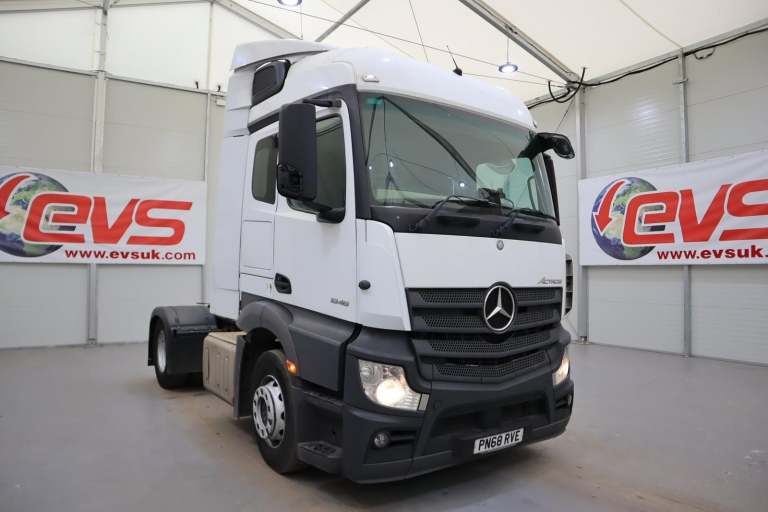 2018 (68 PLATE) Mercedes Benz ACTROS 1846 4x2 Euro 6 Tractor Units