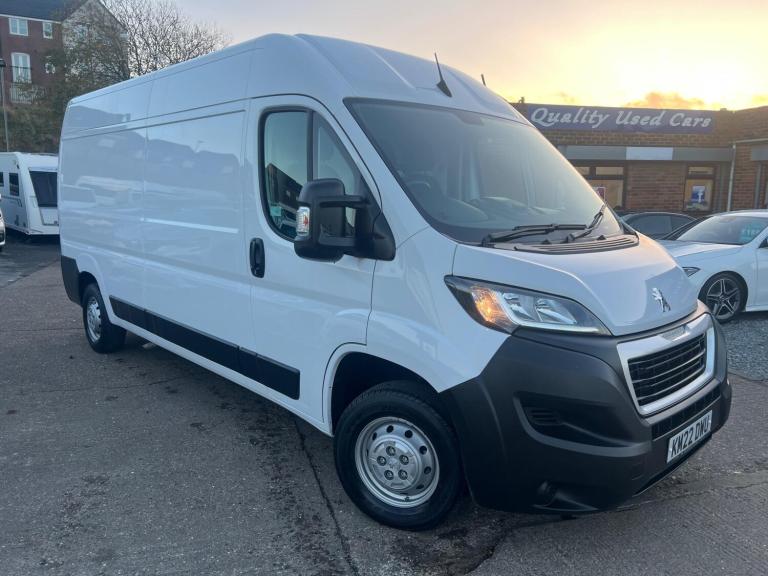 2022 Peugeot Boxer 2.2 BlueHDi H2 Professional Van 140ps PANEL VAN DIESEL Manual