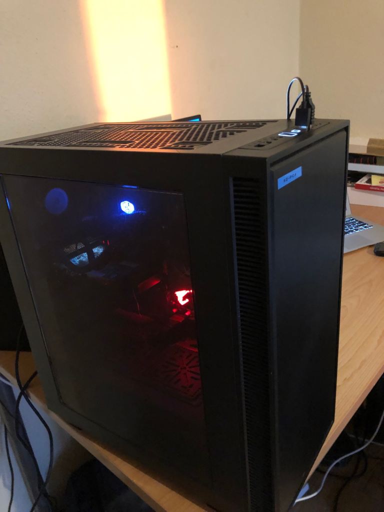 Gaming PC Desktop - AMD Ryzen 7 2700X, GTX 1050 Ti, 16GB RAM, 1TB HDD