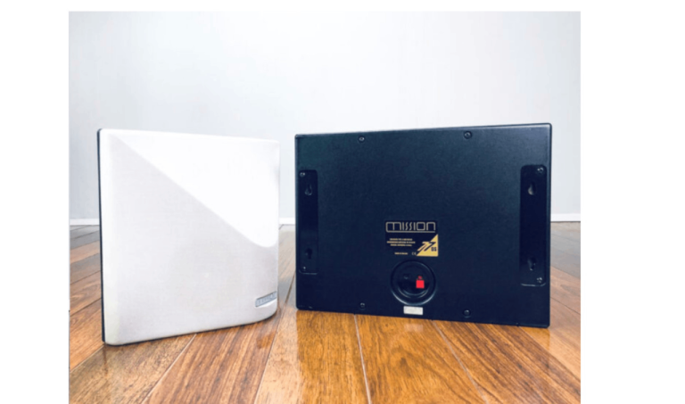Mission 77ds rear surround speakers 