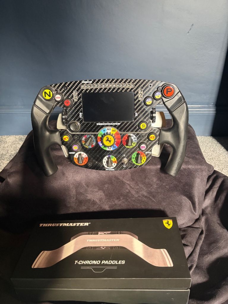 Thrustmaster SF1000 Ferarri Steering wheel Add On simulator fanatec racing rig 