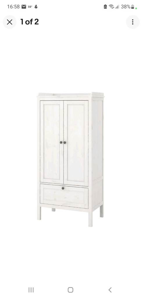 Ikea Sundvik Double Wardrobe 
