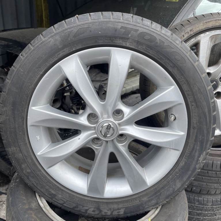 NISSAN NOTE 16" ALLOY WHEEL And Tyres set 195 55 R16 6JX16