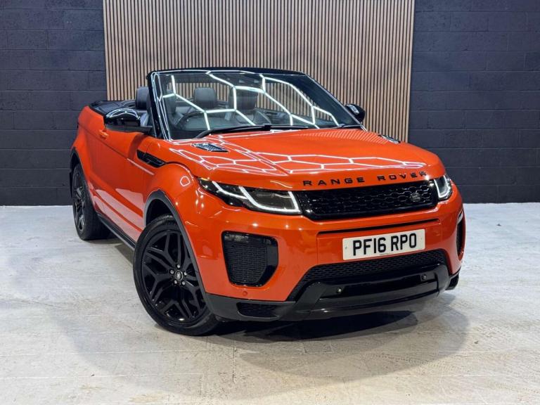 2016 Land Rover Range Rover Evoque 2.0 TD4 HSE Dynamic 2dr Auto CONVERTIBLE DIESEL Automatic