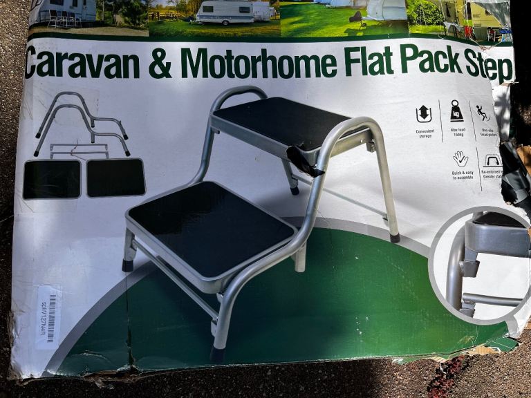 Caravan motorhome steps