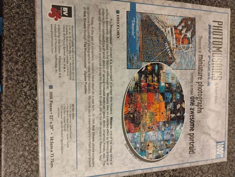 Puzzles,Photomosaic x3