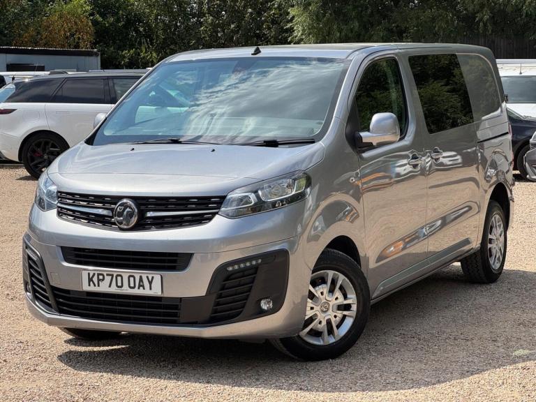 2020 Vauxhall Vivaro 2.0 Turbo D 3100 Sportive Crew Van L1 H1 Euro 6 (s/s) 5dr Crew Van Diesel Ma...
