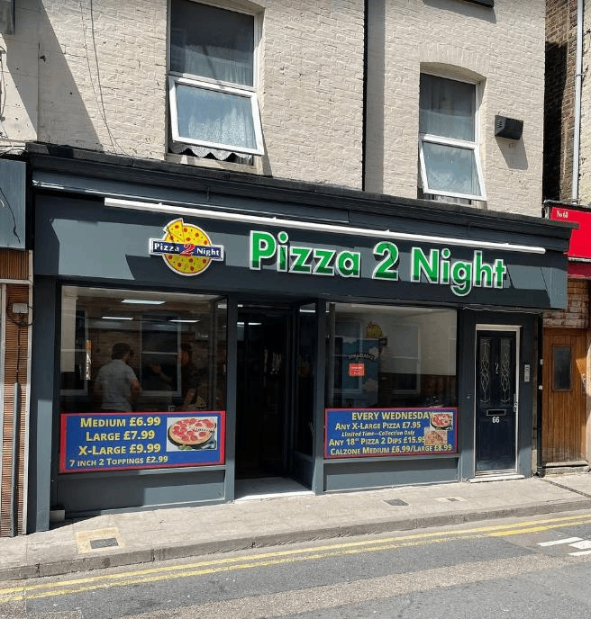 Pizza Shop with 2 Flats – CT11 – Income Generating – Prime High Street Location – Available Now