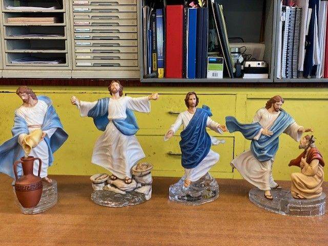 Franklin Mint miracles of Christ collectables 