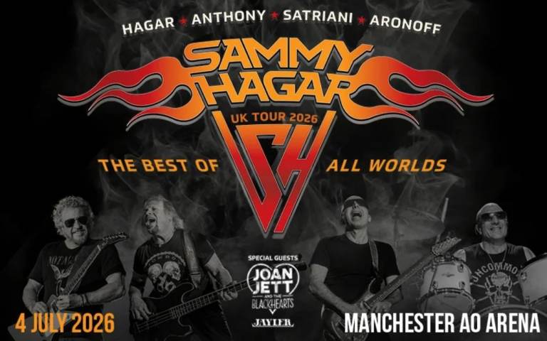 NOW SOLD Sammy Hagar Best of Both Worlds Tour Manchester July 4th